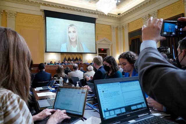 Investigación de disturbios en el capitolio