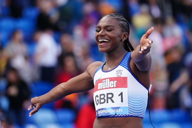 Dina Asher-Smith will race on home soil in Birmingham this summer (David Davies/PA)