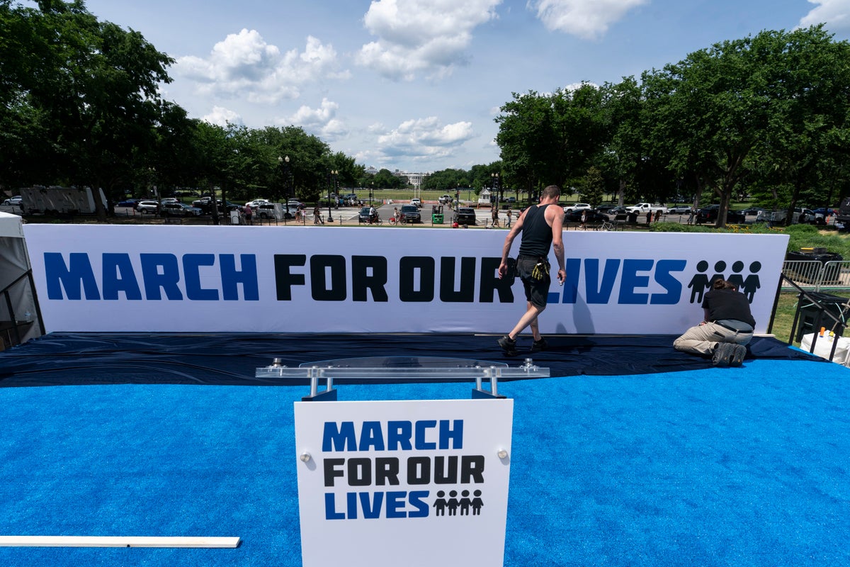 March for Our Lives: Washington DC mayor urges safety ahead of protest against gun violence