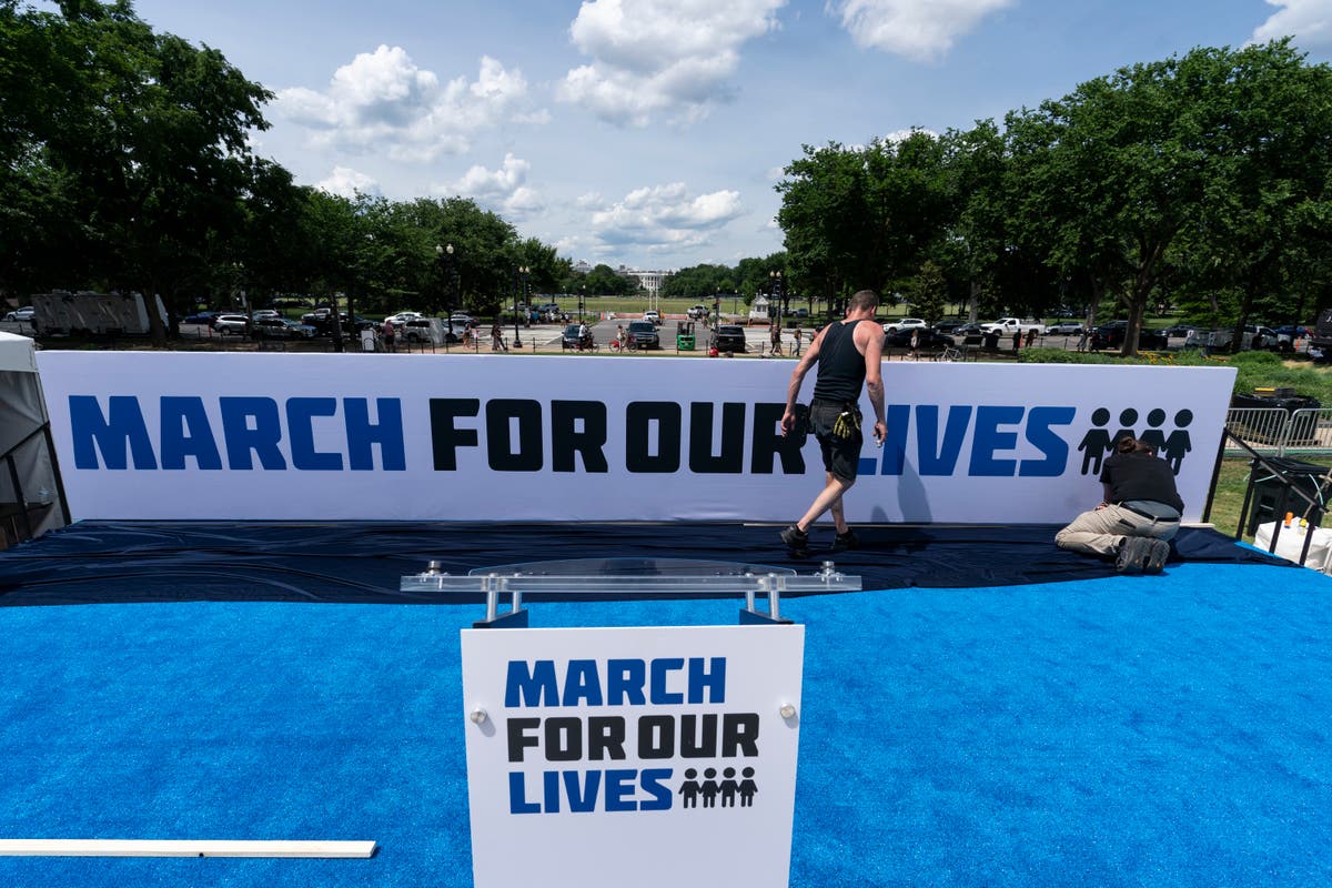 March for Our Lives: Washington DC mayor urges safety ahead of protest against gun violence