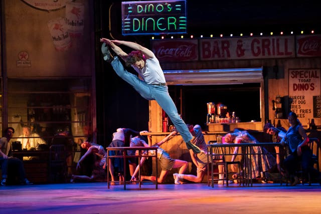 <p>Will Bozier as Luca in Matthew Bourne’s ‘The Car Man’</p>
