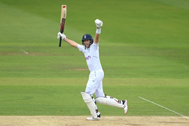 <p>Mighty win: Joe Root celebrates England’s Test victory over New Zealand</p>