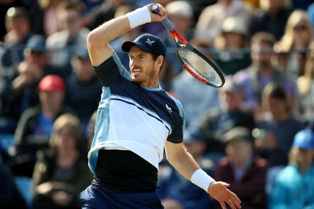 Former world number one Andy Murray is a four-time winner at Queen’s Club (Nigel French/PA)