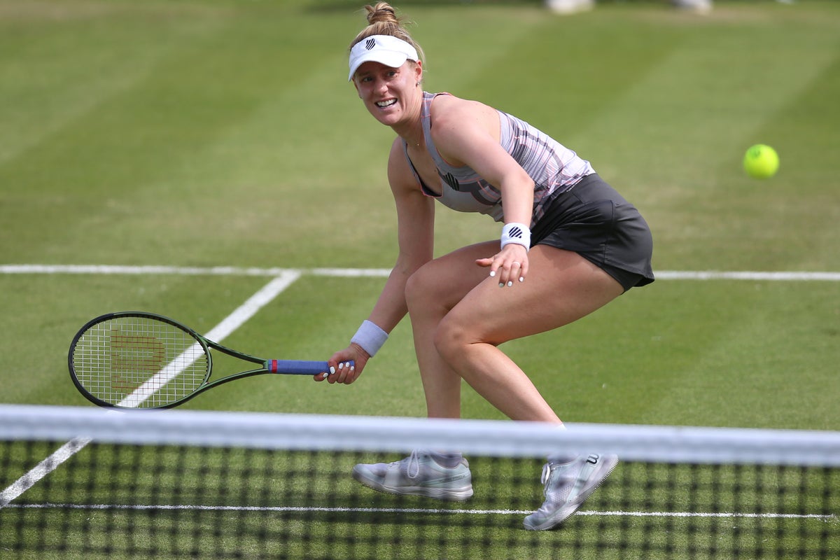 Alison Risch Alison Riske books final spot in Nottingham | The Independent