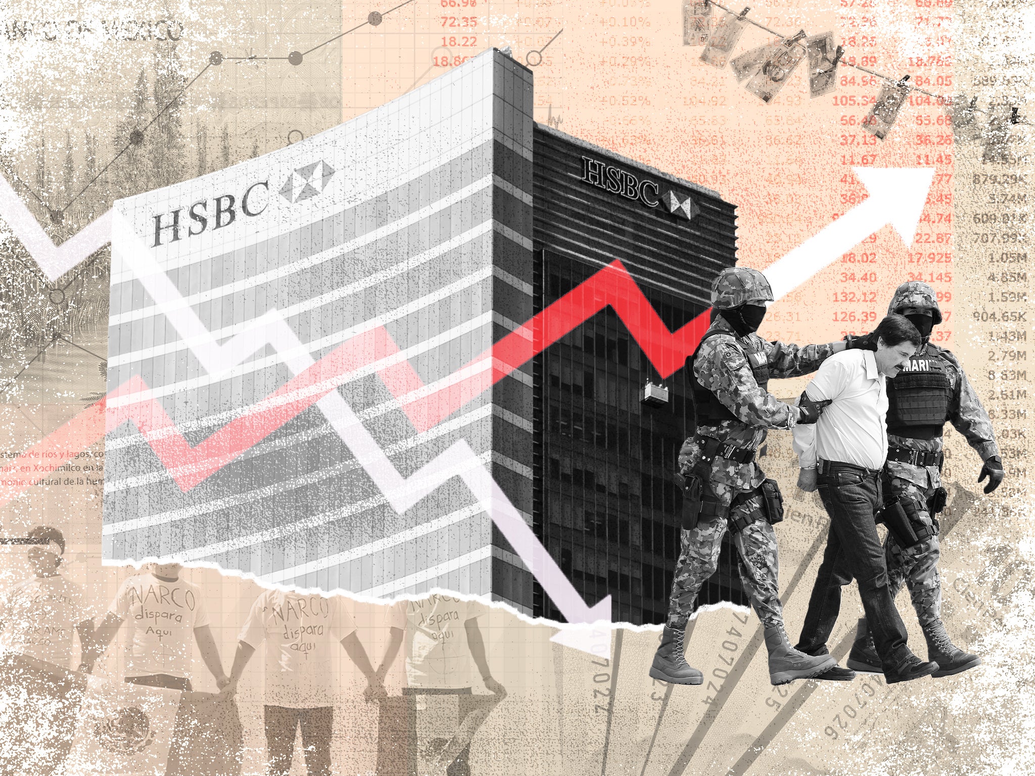 Did HSBC receive a relatively light penalty for its involvement with a Mexican drug cartel?