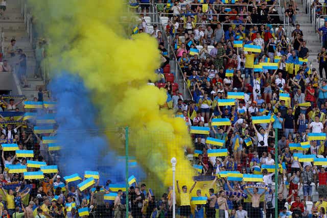 Ukraine Armenia Nations League Soccer