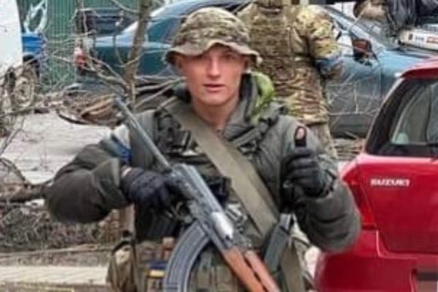 <p>Jordan Gatley is reported to have been killed in the city of Sievierodonetsk</p>