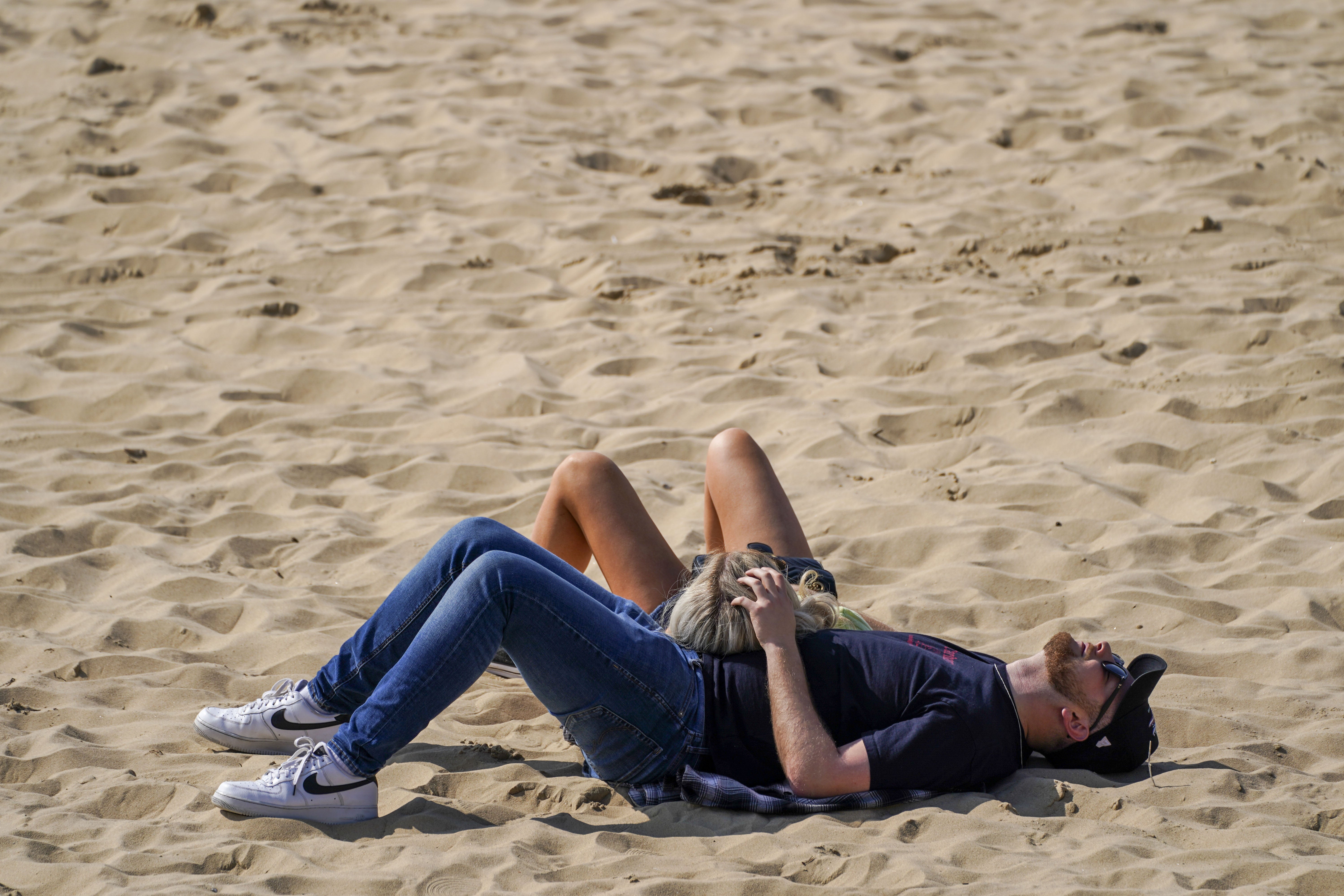 Temperatures could be high as the mid-thirties this week (Steve Parsons/PA)