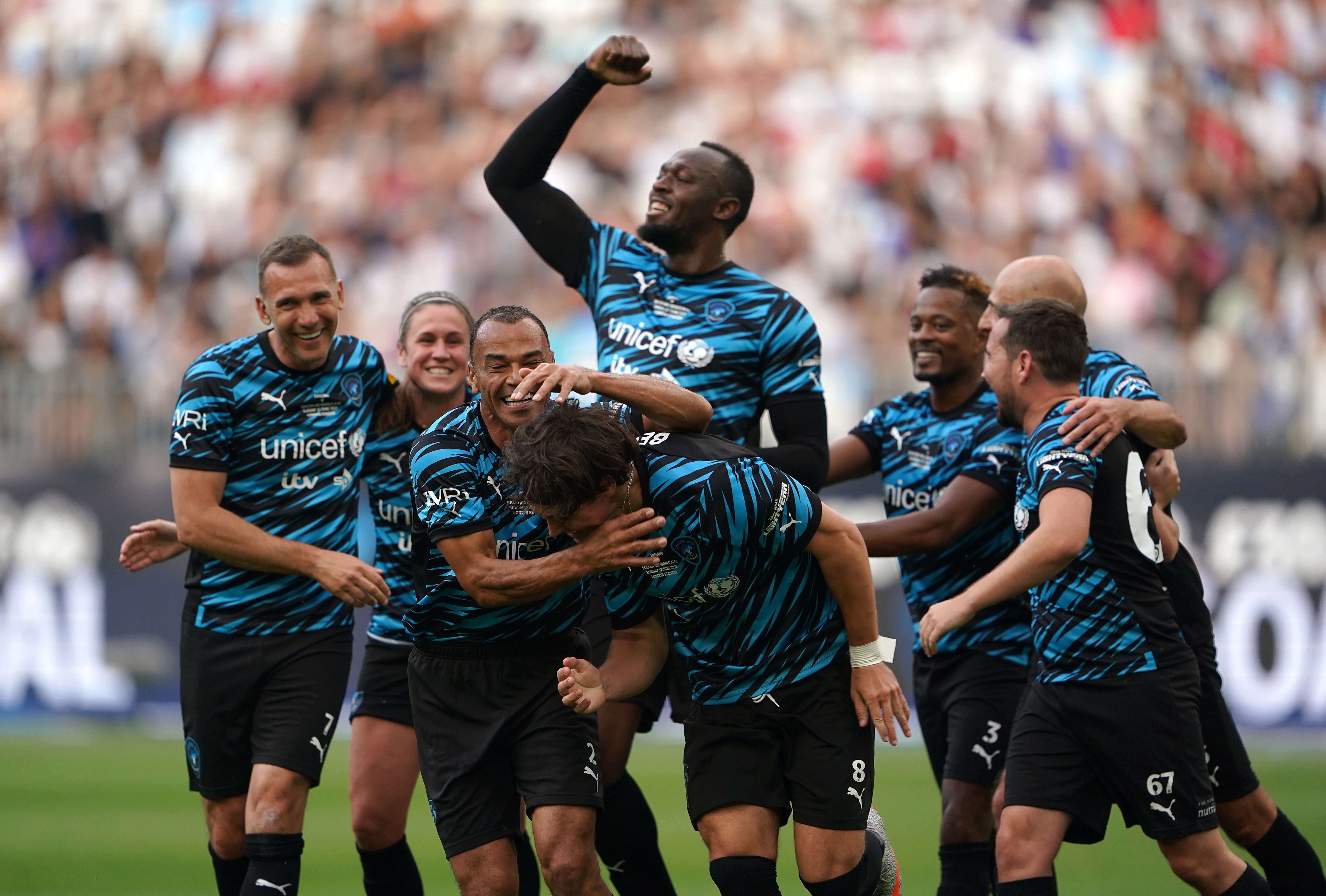 Soccer Aid 2022 World XI defeat England in charity match for Unicef