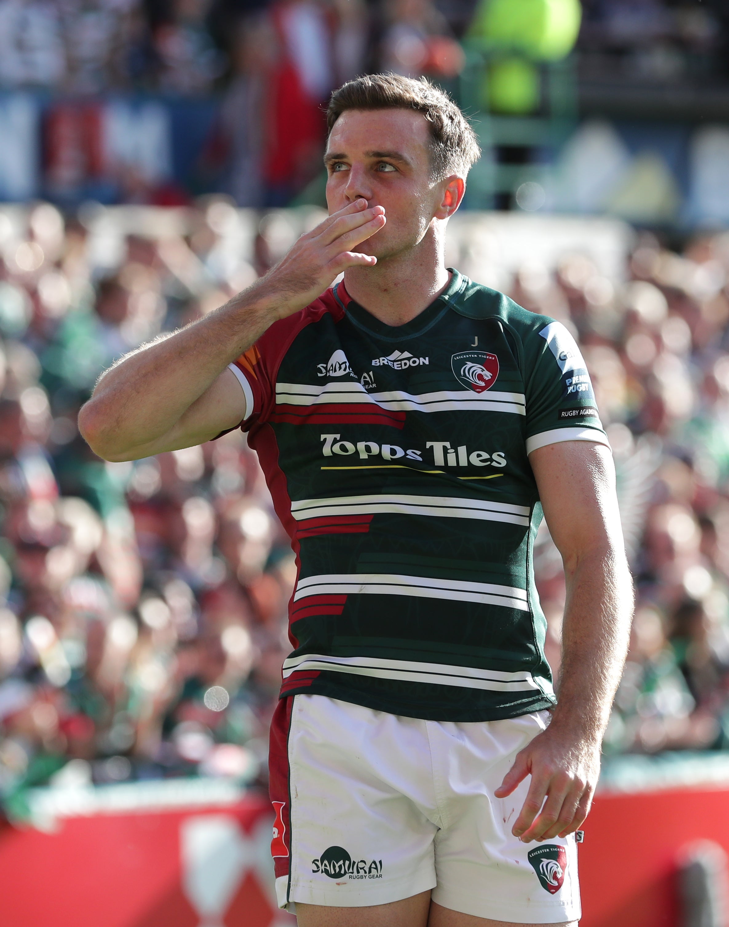 George Ford helped Leicester secure a place at Twickenham (Richard Sellers/PA)
