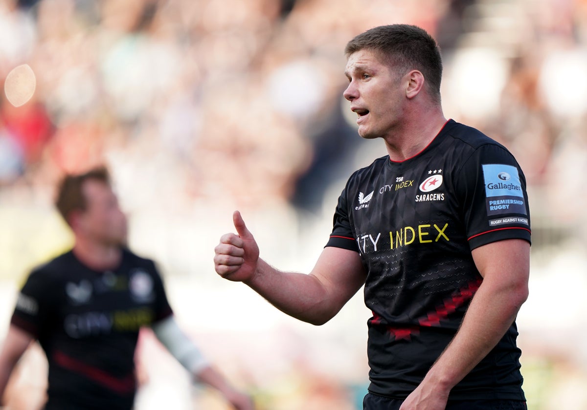 Owen Farrell worried players have to tread ‘very fine line’ when making tackles