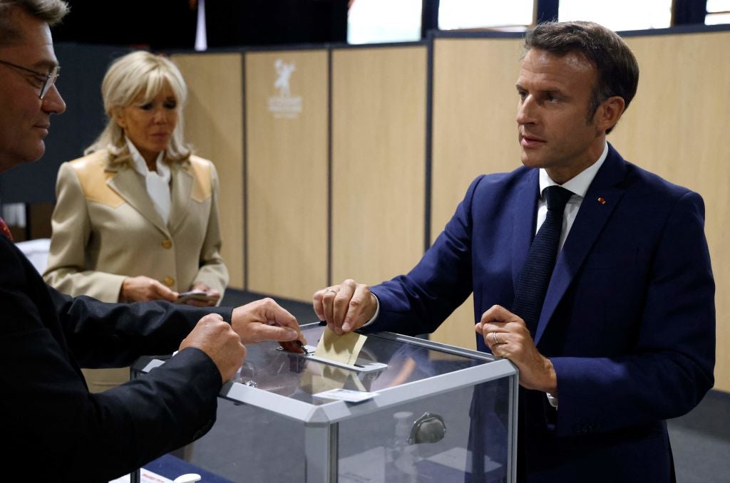 Macron secured a second term in April