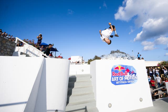 A teenager from Dorchester has seen his ‘dream come true’ by claiming victory in an international freerunning contest (Little Shao/ Red Bull Content Pool/ PA)
