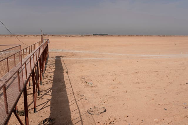 Iraq Dry Lake