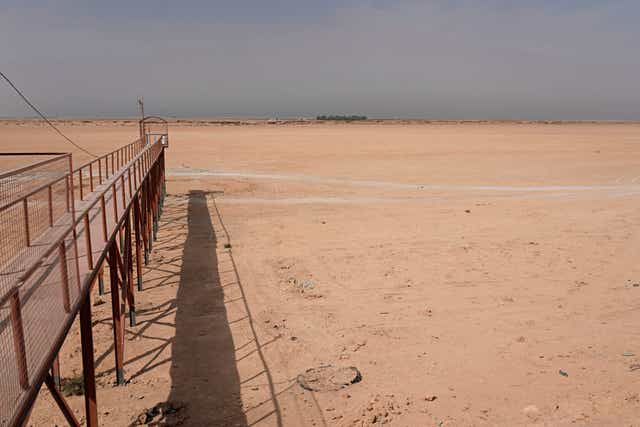 Iraq Dry Lake