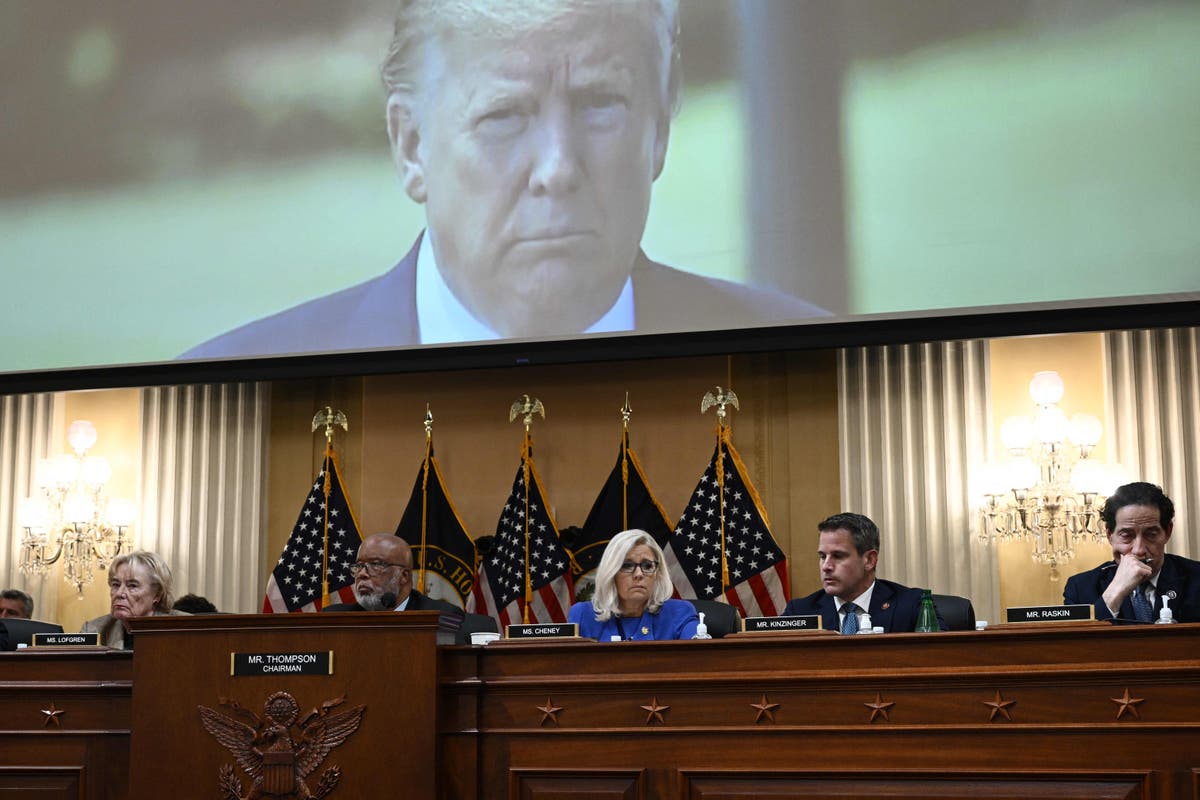 Trump calls Jan 6 hearings ‘disgrace to America’ as committee builds indictment against ex-president