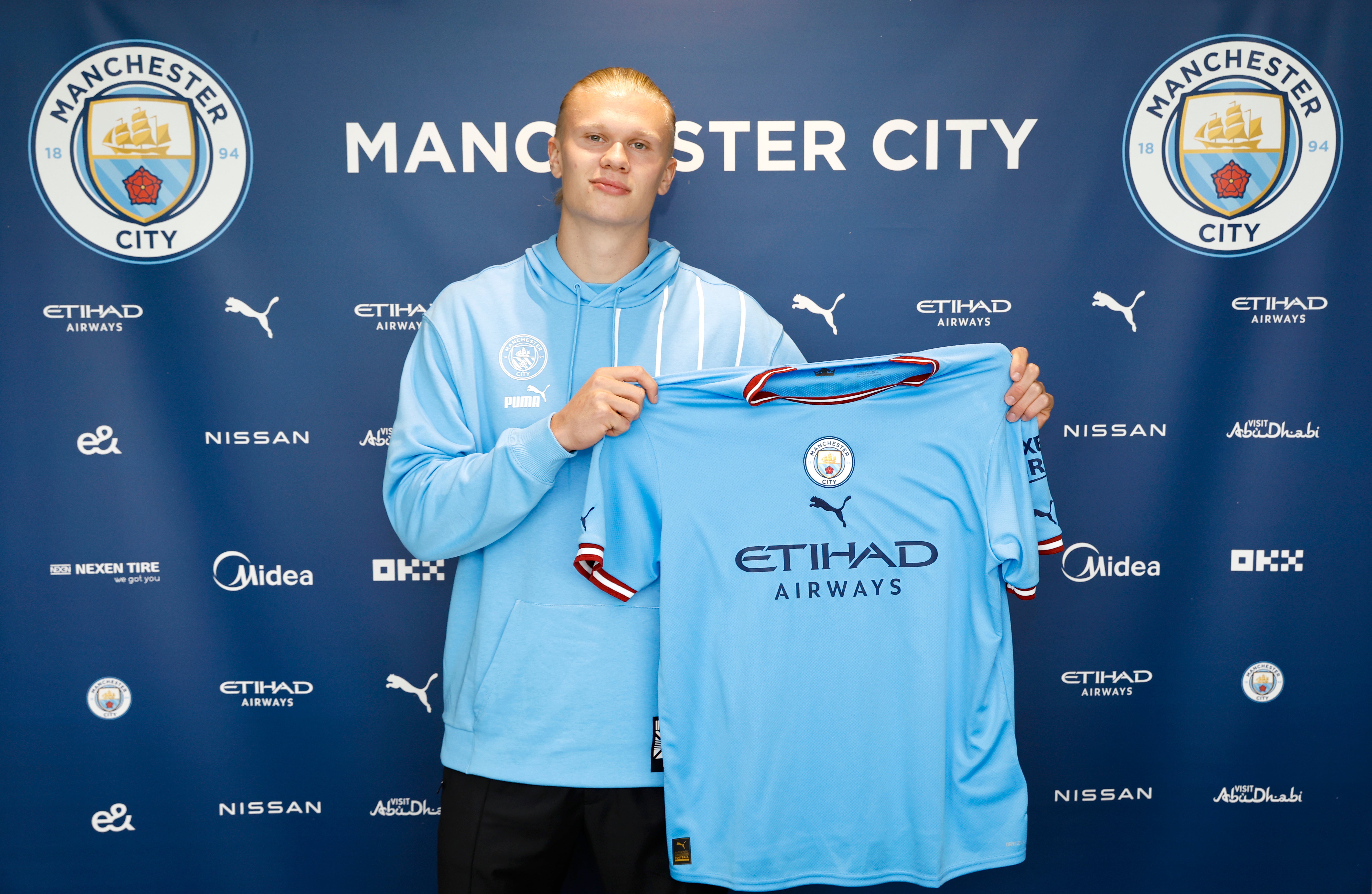 Erling Haaland: Man City complete £51m signing of striker from
