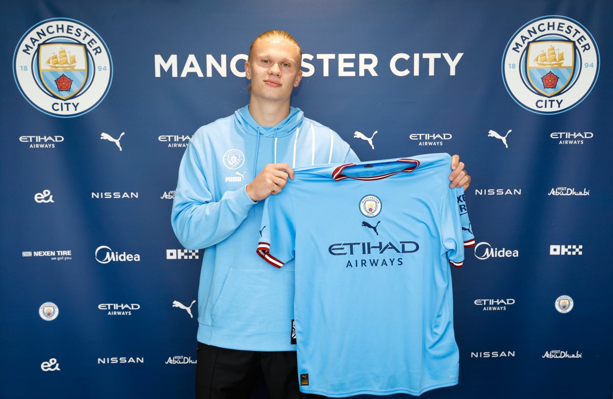 Erling Haaland: Man City complete £51m signing of striker from 