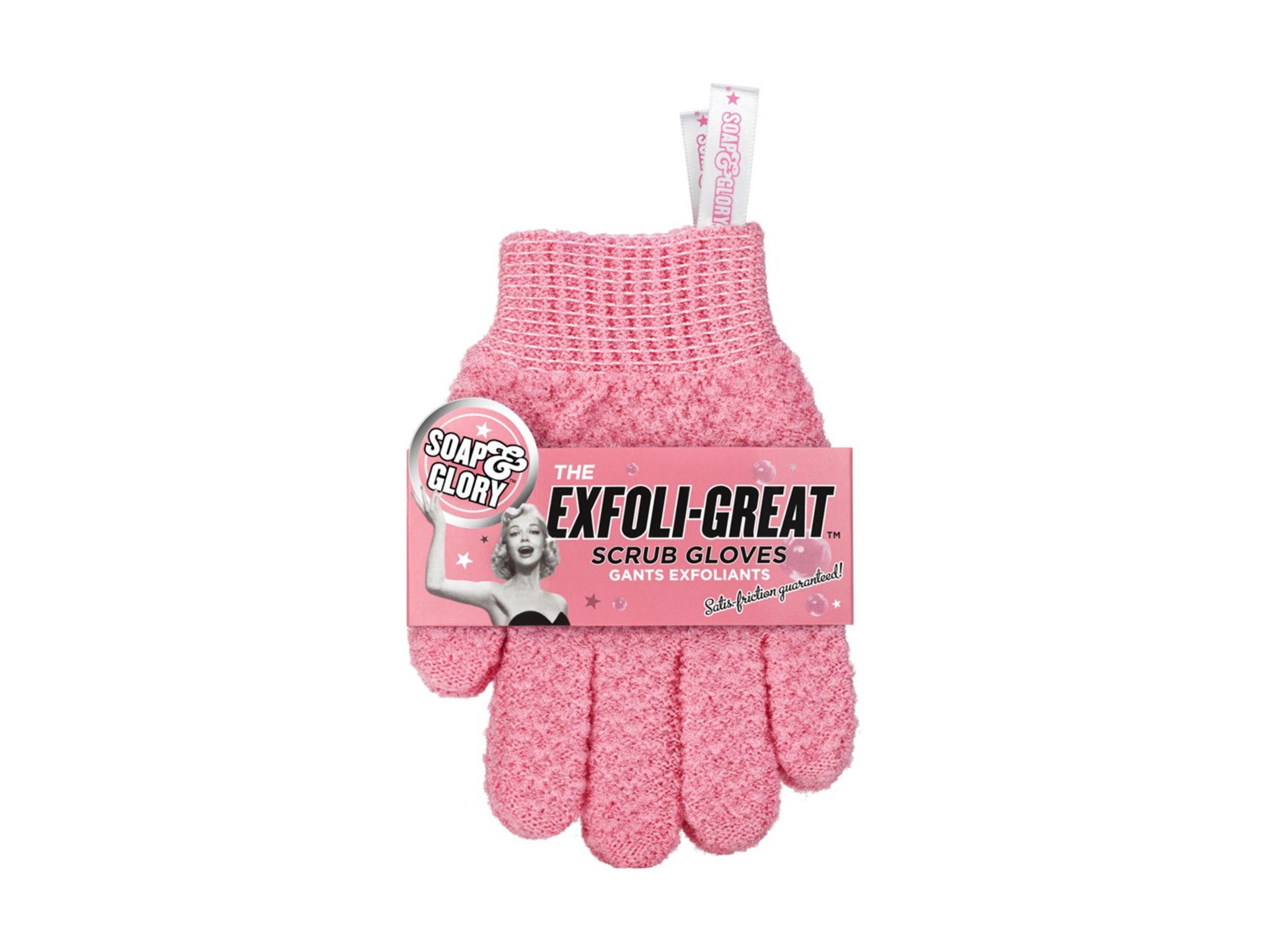 Soap & Glory exfoliating scrub gloves