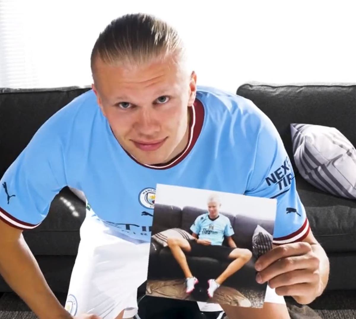 Erling Haaland: Man City complete &pound;51m signing of striker from Borussia Dortmund