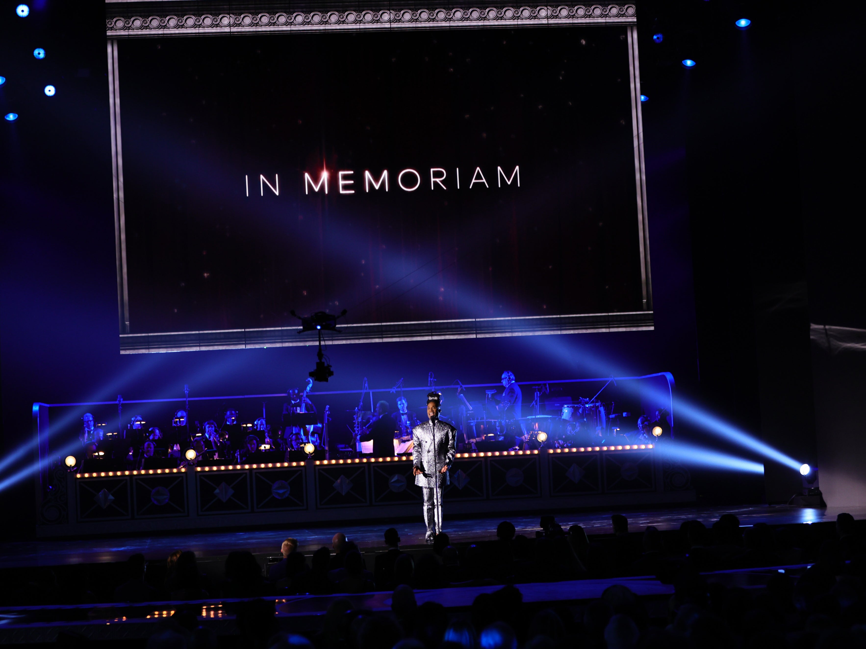 Billy Porter performs onstage during the In Memoriam segment of the 75th Annual Tony Awards at Radio City Music Hall on June 12, 2022 in New York City.