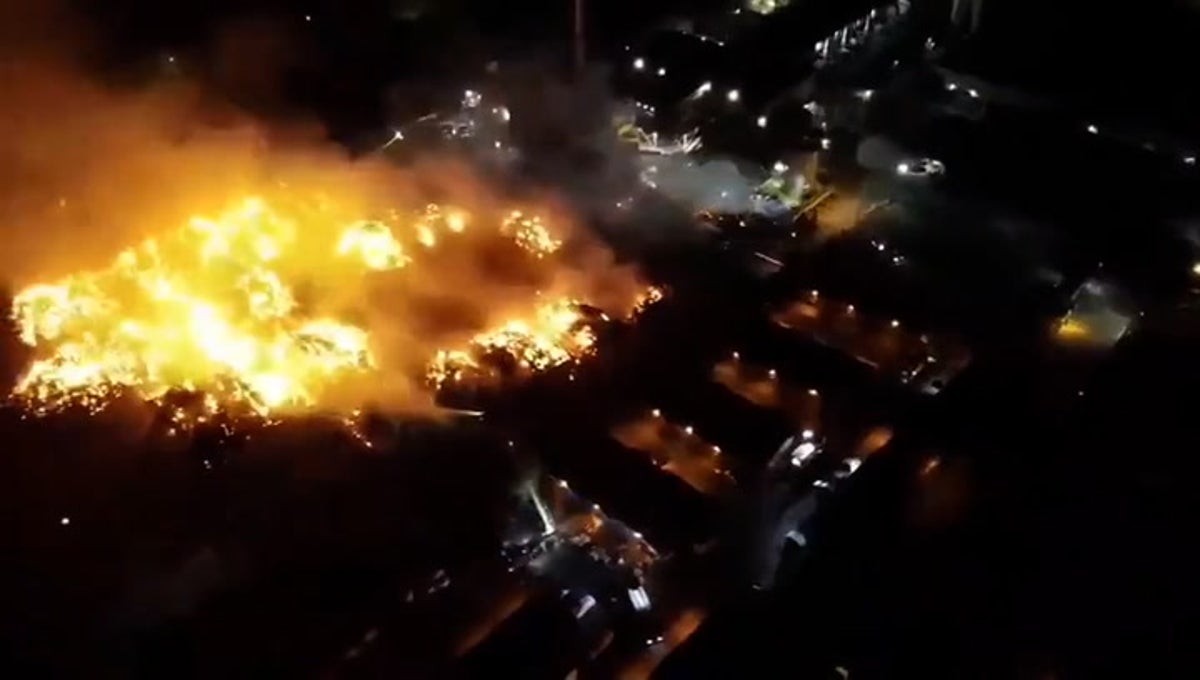 Huge fire rips through Smurfit Kappa packaging plant in Birmingham
