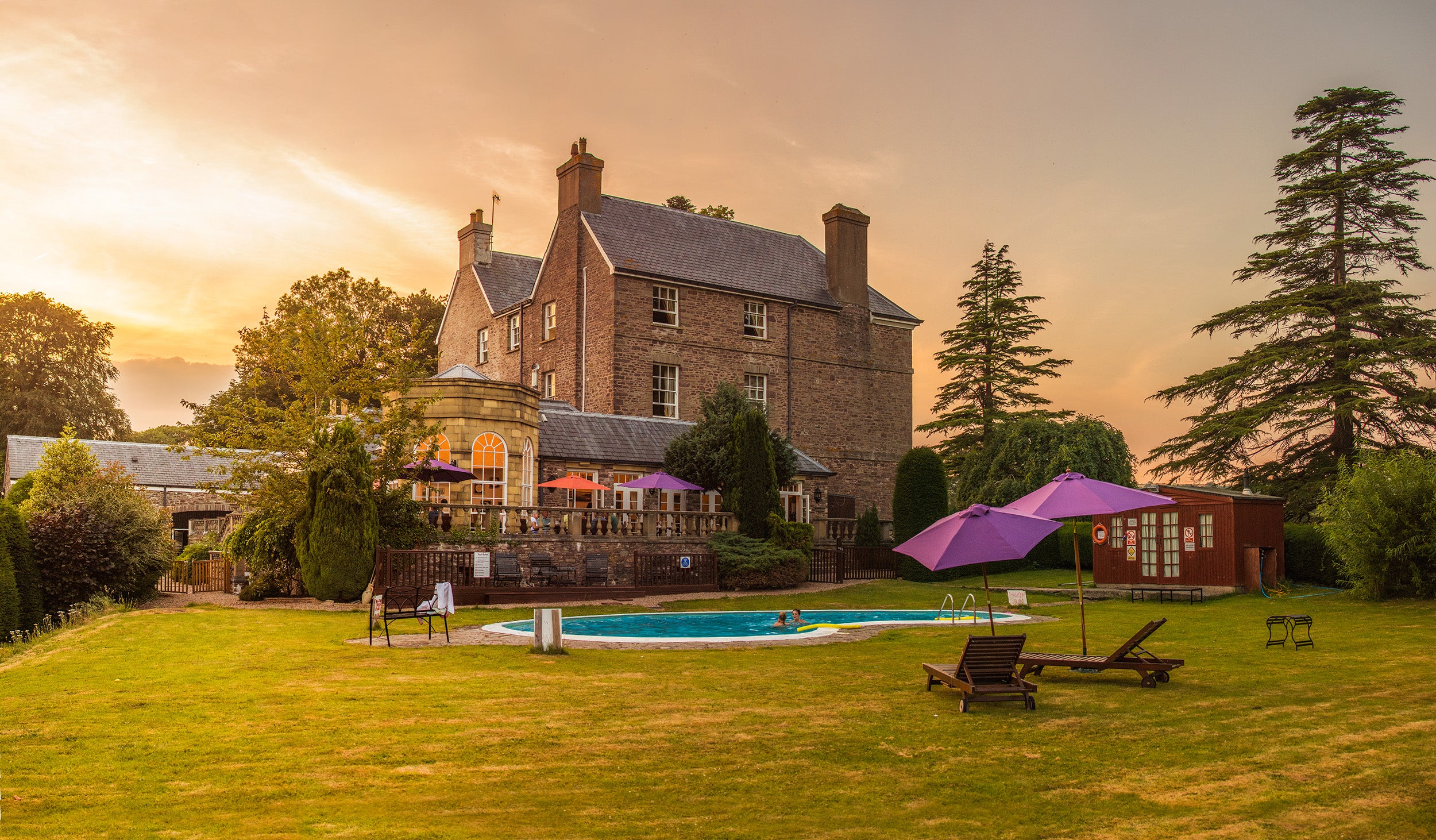 You can find peace at this Georgian manor hotel