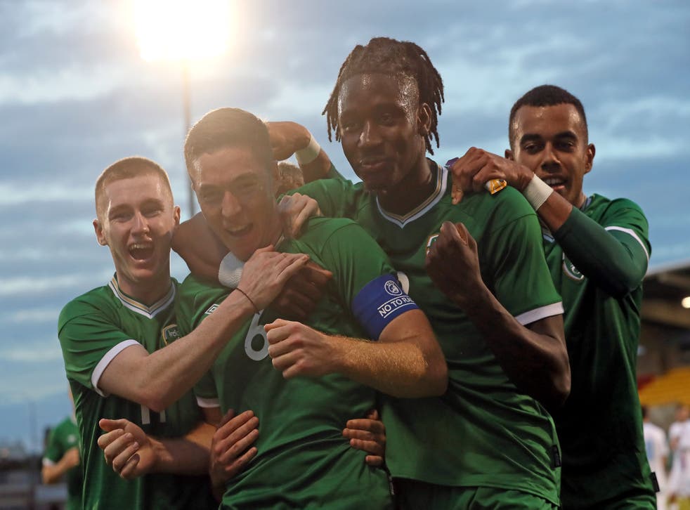 Republic of Ireland midfielder Conor Coventry (centre) is targeting victory in Italy (Brian Lawless/PA)