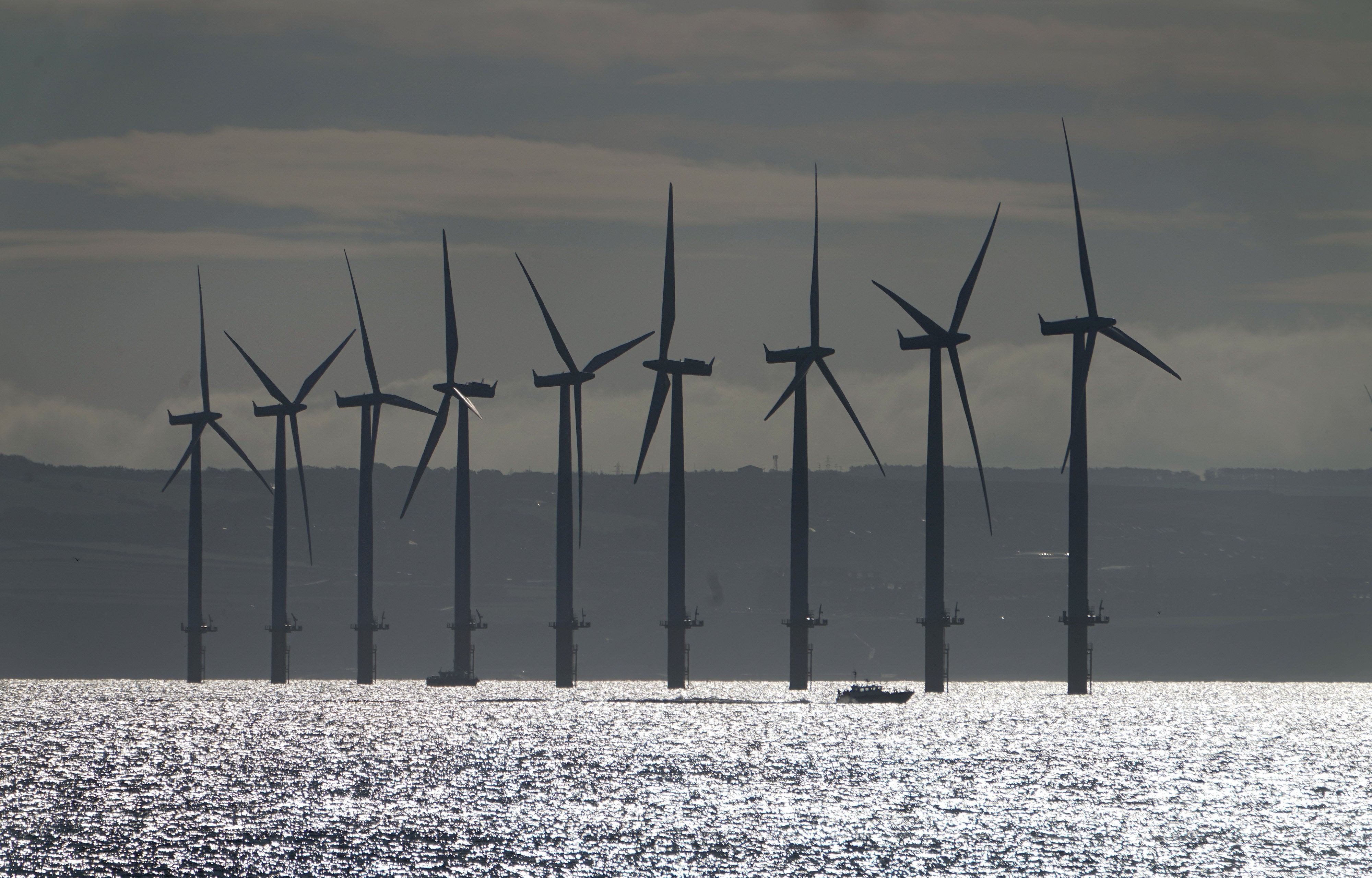 The study looked at the offshore wind sector (Owen Humphreys/PA)