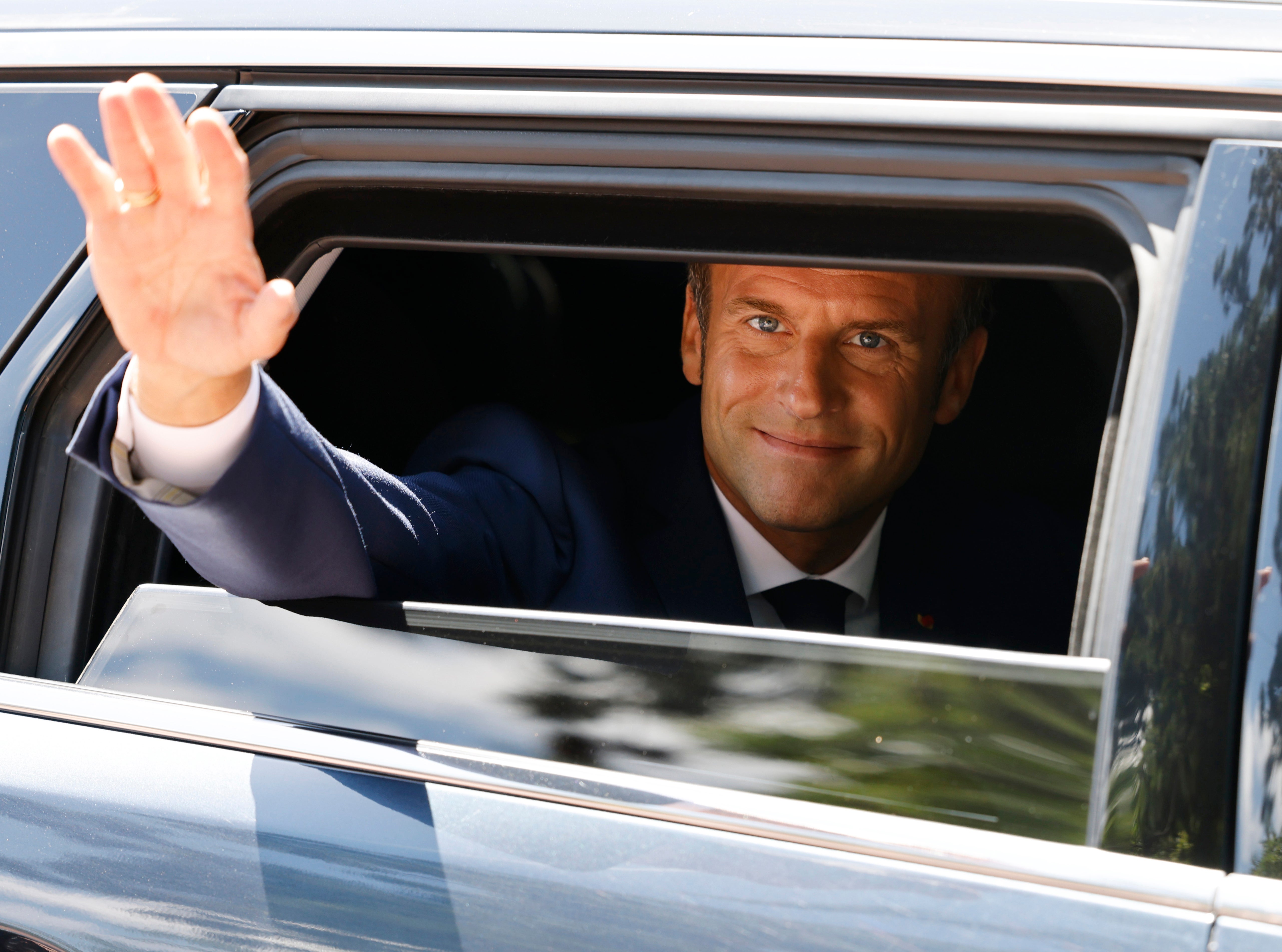 Emmanuel Macron: waving goodbye to a parliamentary majority?