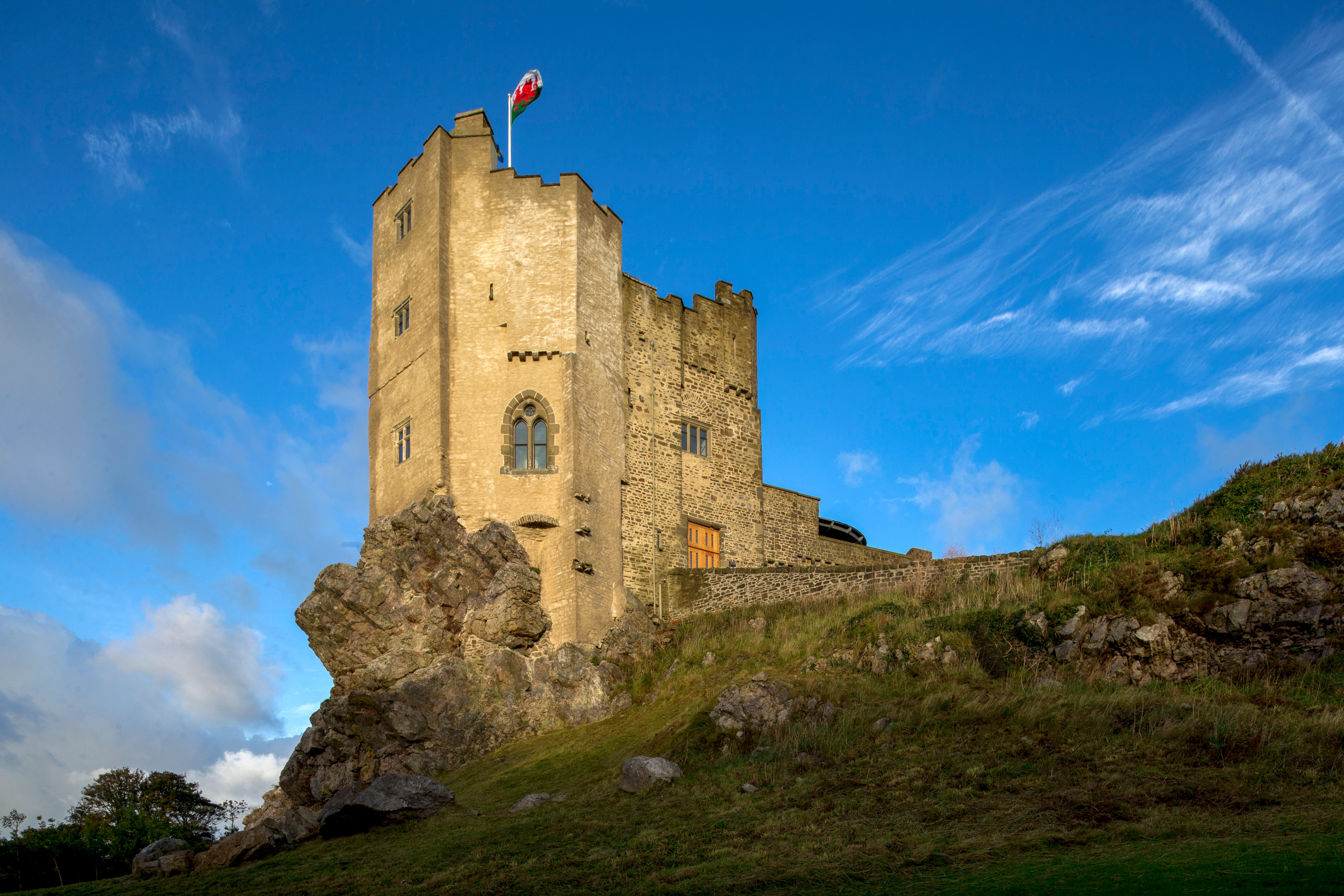 Play Rapunzel at this Pembrokeshire castle with fantastic views