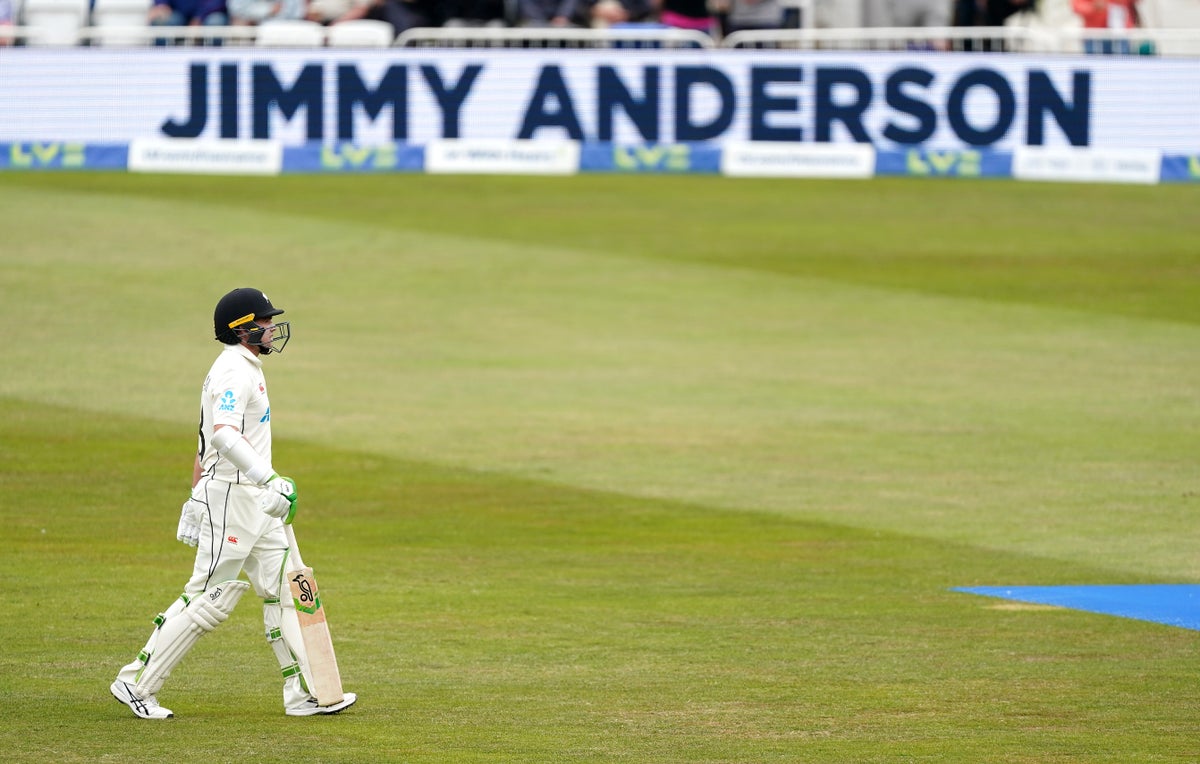 New Zealand steady ship after James Anderson reaches another wicket landmark