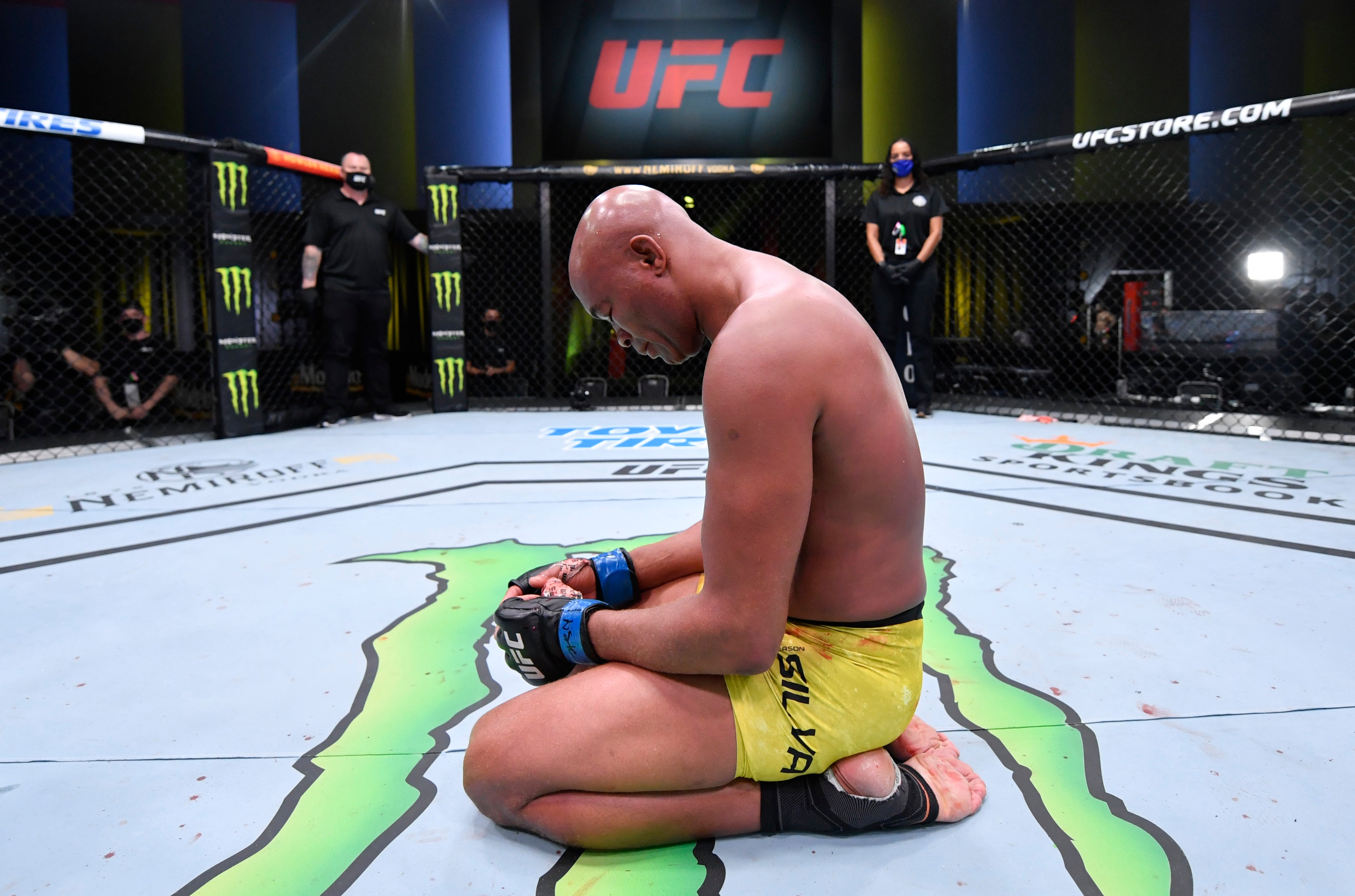 Silva after his final UFC bout in 2020