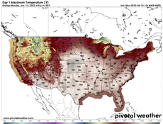 Dangerous heat grips US through midweek as wildfires explode in West