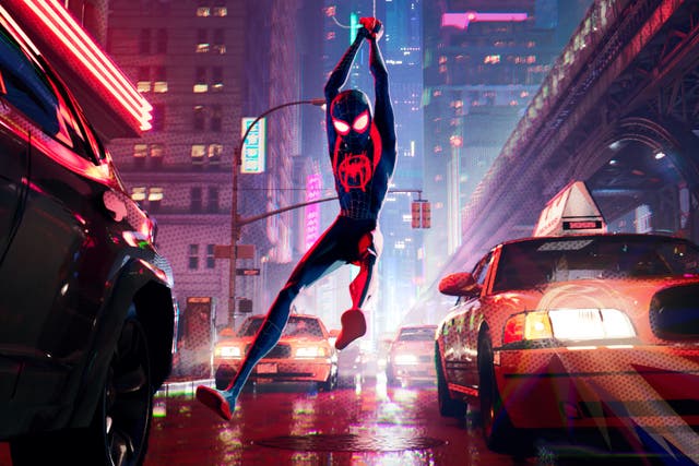 <p>Miles Morales in ‘Into the Spider-Verse'</p>