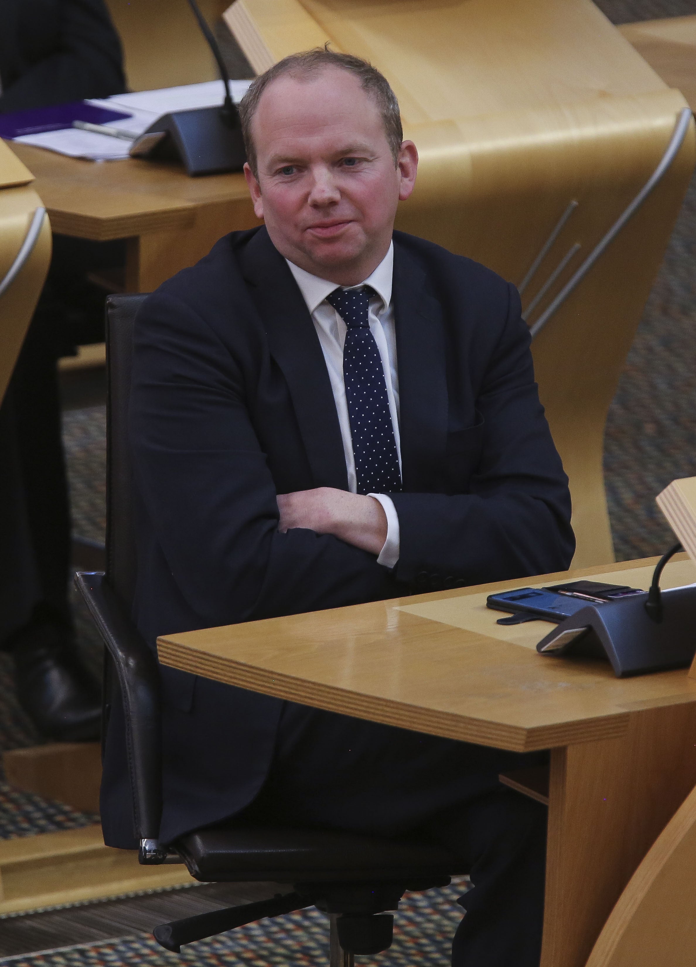 Tory constitution spokesman Donald Cameron accused the First Minister of ‘recklessly pressing ahead’ with plans for a referendum. (Fraser Bremner/Scottish Daily Mail/PA)