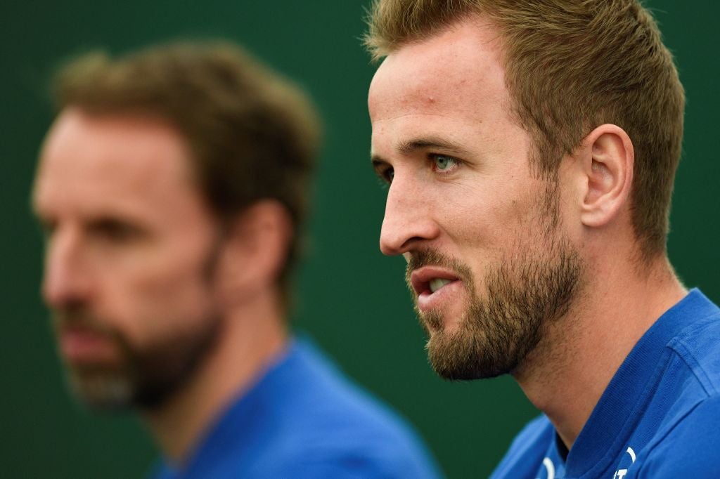 Harry Kane pointed to Gareth Southgate’s tournament record