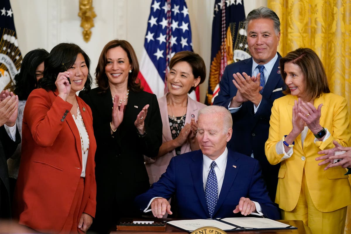 Biden signs bill for national Asian Pacific history museum Biden signs bill for national Asian Pacific history museum