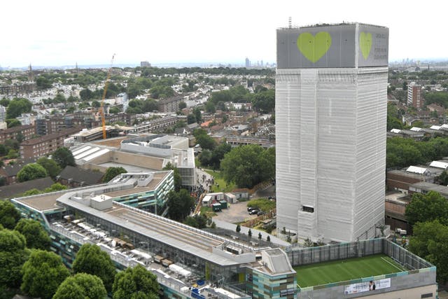 Tuesday marks five years since the Grenfell Tower blaze, in which 72 people died (Victoria Jones/PA)