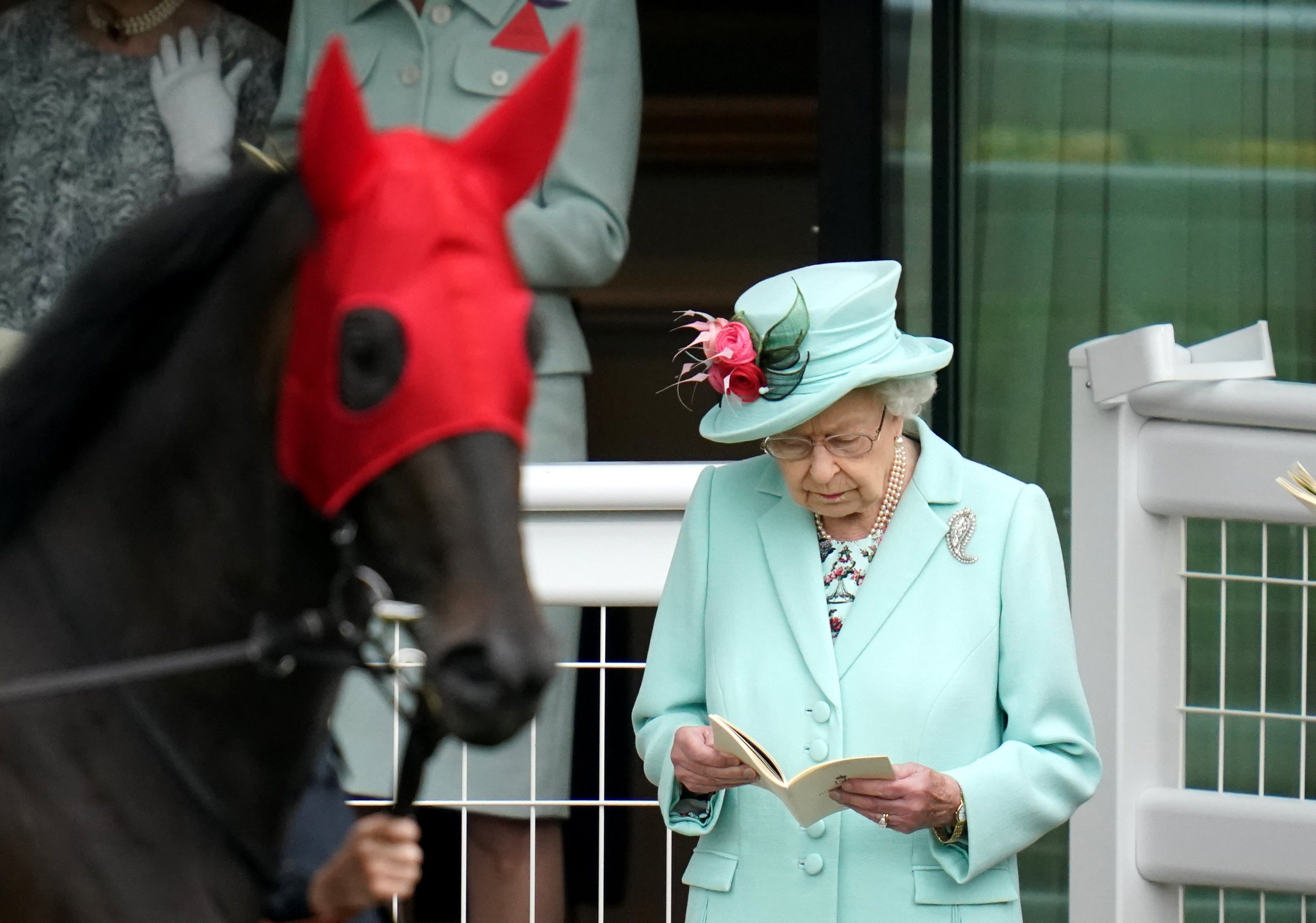 The Queen at Ascot last year (Andrew Matthews/PA)