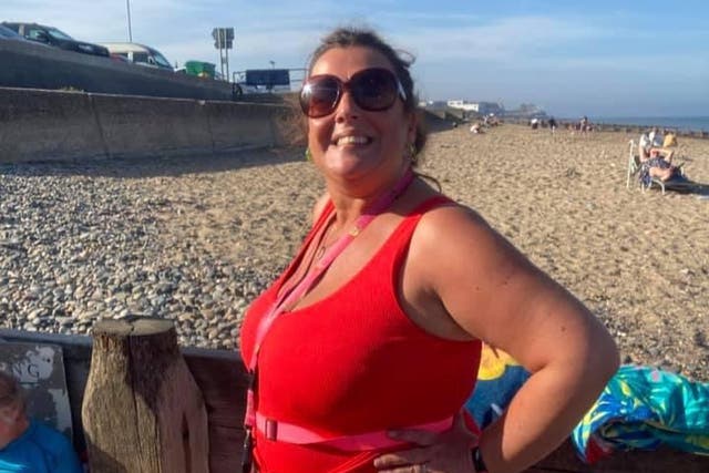 Claire Keable, 48, is embracing her body now (Collect/PA Real Life)