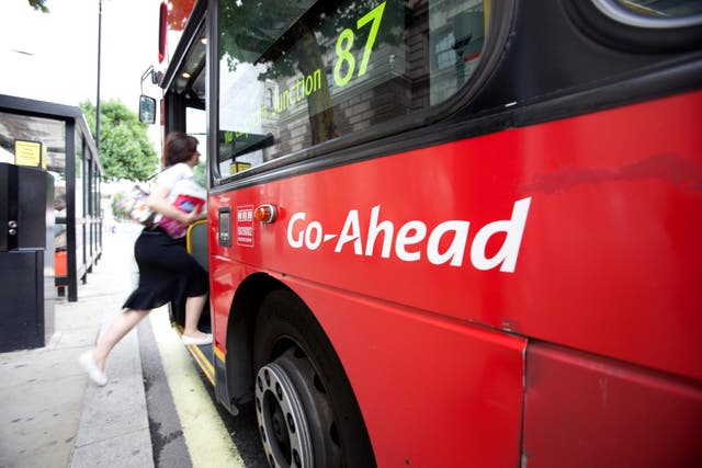 Go-Ahead ,which runs London’s red buses, has agreed a ?650 million takeover (Alamy/PA)