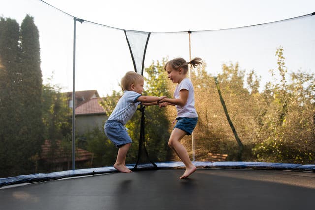 <p>Trampolining is to blame for half of all activity-related A&E admissions in under-14s, according to a study</p>