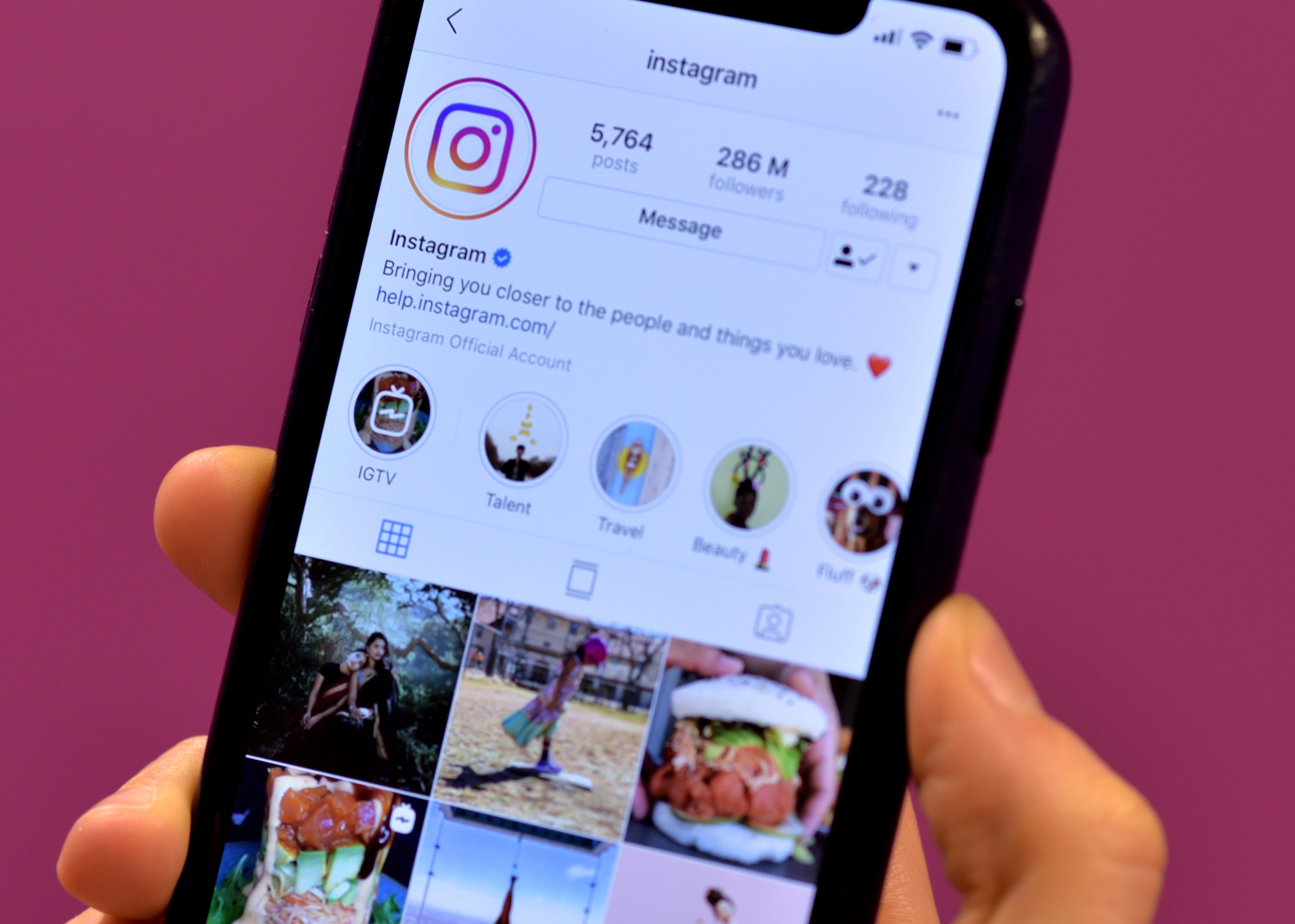 Instagram is introducing new parental supervision tools for the accounts of teenagers in the UK, which will allow parents to oversee their profile, set daily use limits and see who they follow and who follows them (Nick Ansell/PA)