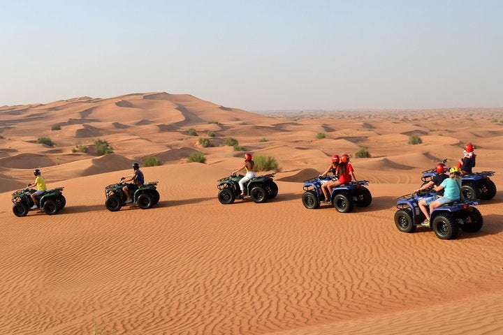 Red Dunes' Quad Bike, Sandsurf and Camels tour was listed second in the world’s best experiences