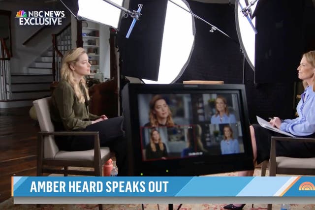 <p>Amber Heard sits down with Savannah Guthrie for her first interview since the jury handed down its verdict</p>