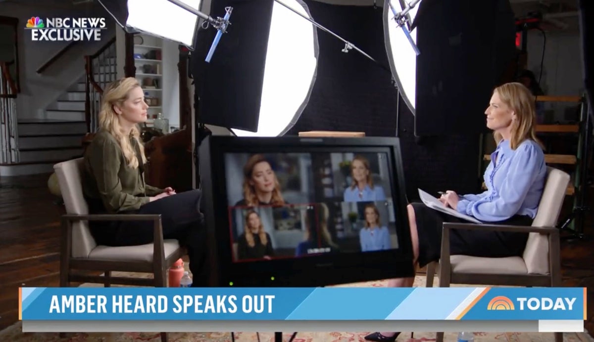 Amber Heard says she ‘still loves’ Johnny Depp as Today Show airs old footage of engagement reveal