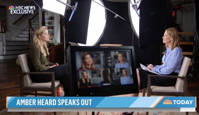 <p>Amber Heard sits down with Savannah Guthrie for the first time since the jury handed down the verdict</p>