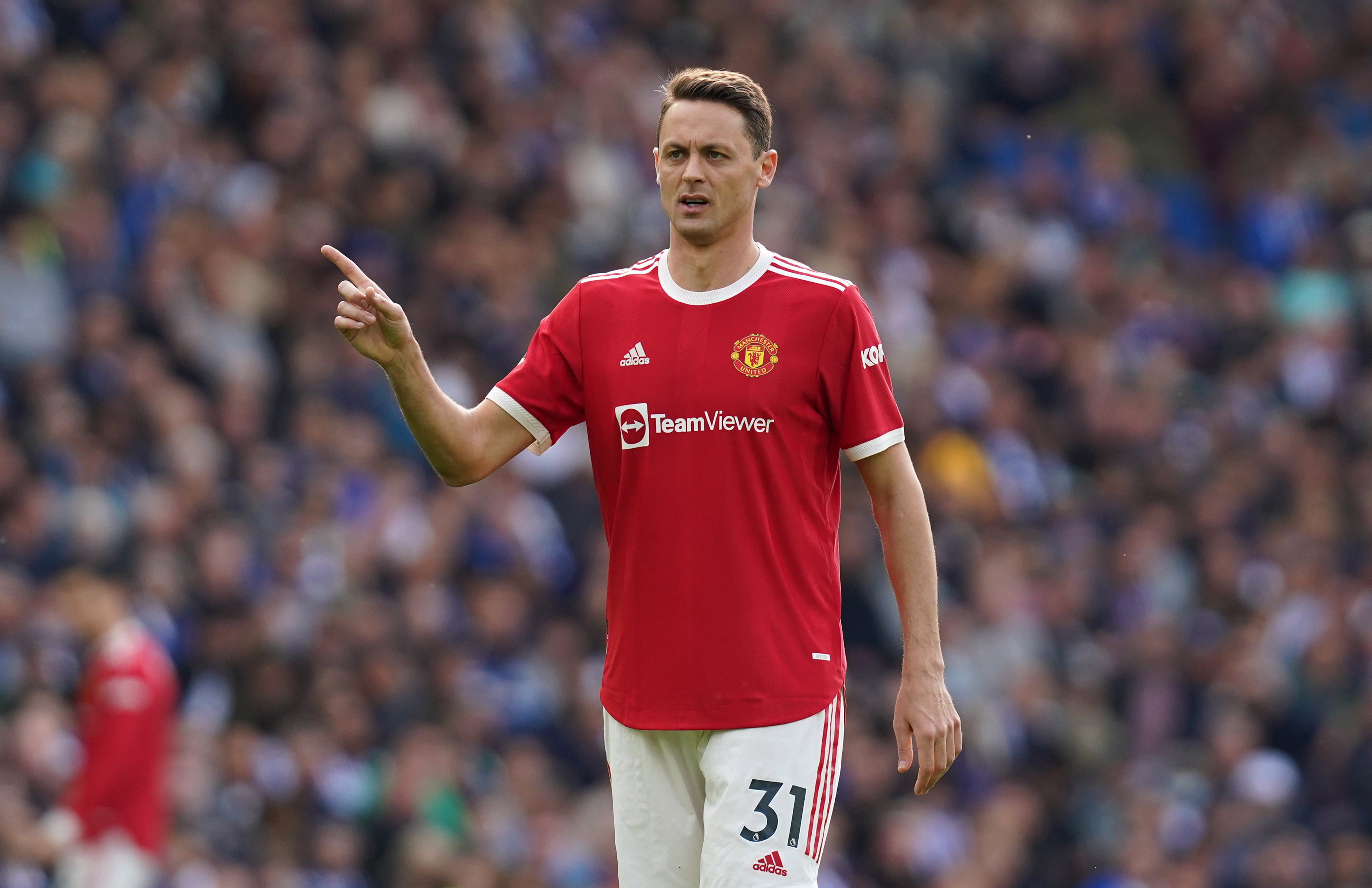 Nemanja Matic is reunited with Jose Mourinho at Roma after spending five seasons at Manchester United (Gareth Fuller/PA)