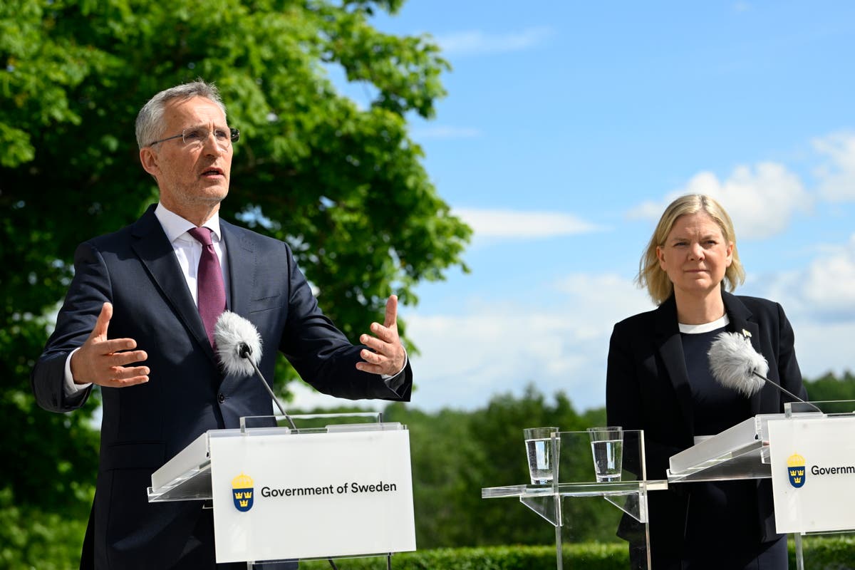 Group of NATO leaders meet in The Hague to discuss Ukraine The Independent